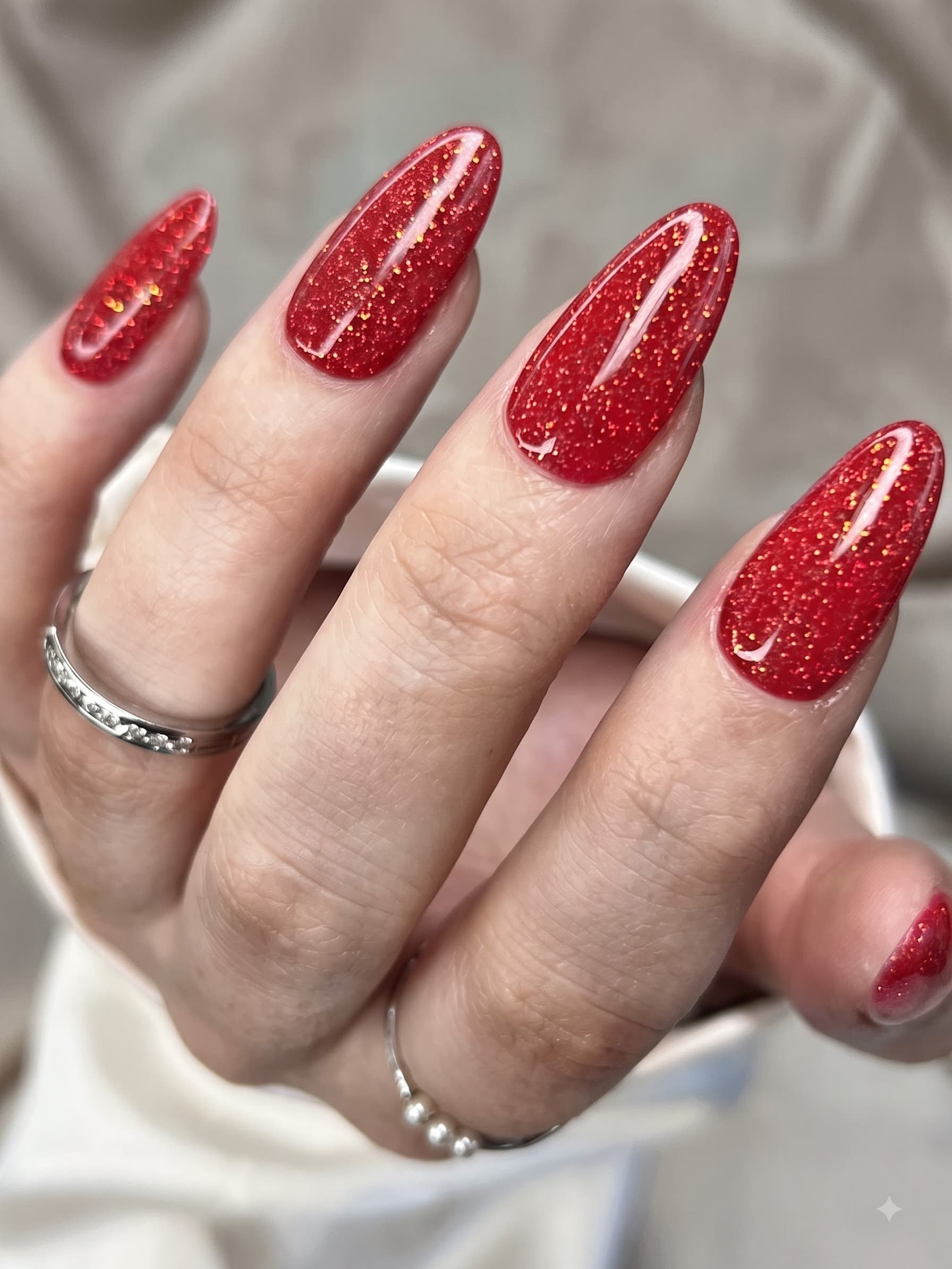 Full set Acrylic, One Colour