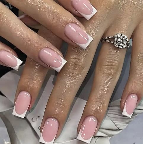 Acrylic Infill with French Tip