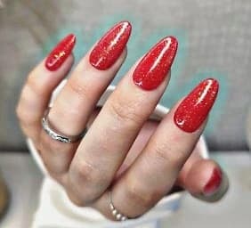Acrylic Infill with One Gel Colour