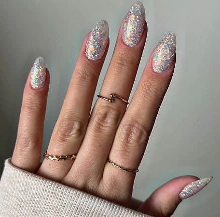 Full set Acrylic Glitters 3D
