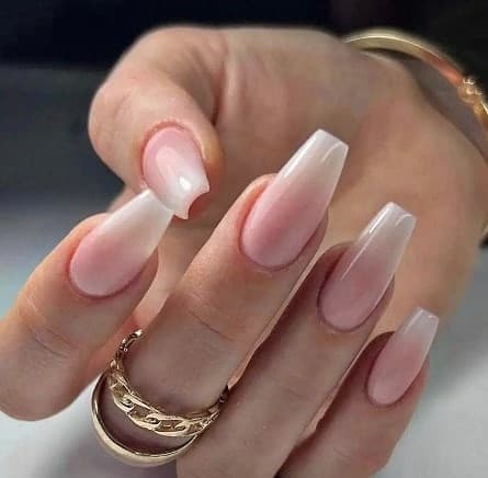 Full set Acrylic, Ombre