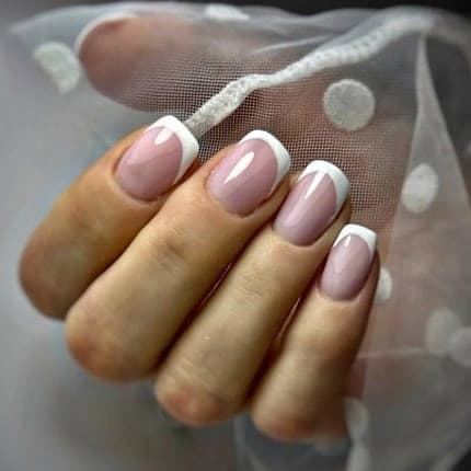 Spa Manicure With French Tip